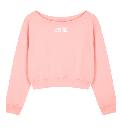 Phi Sigma Sigma 1913 Off The Shoulder Sweatshirt