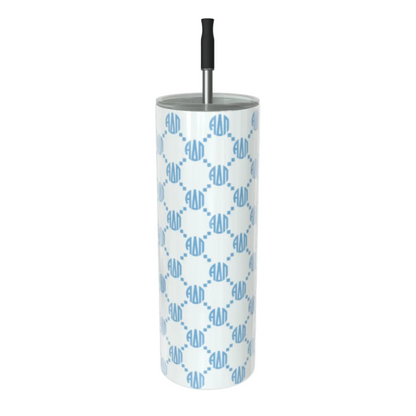 Alpha Delta Pi Print Skinny Tumbler - Ivy Society