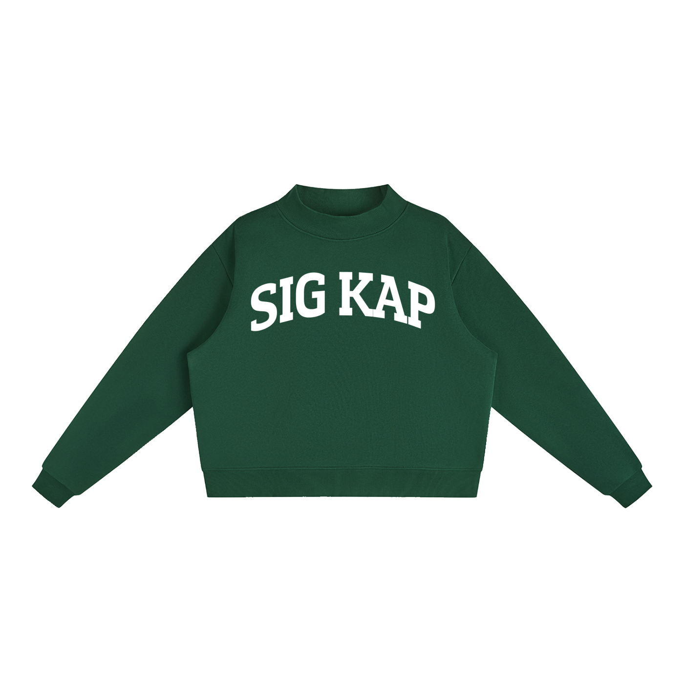 Sigma Kappa Mock Neck Sweatshirt