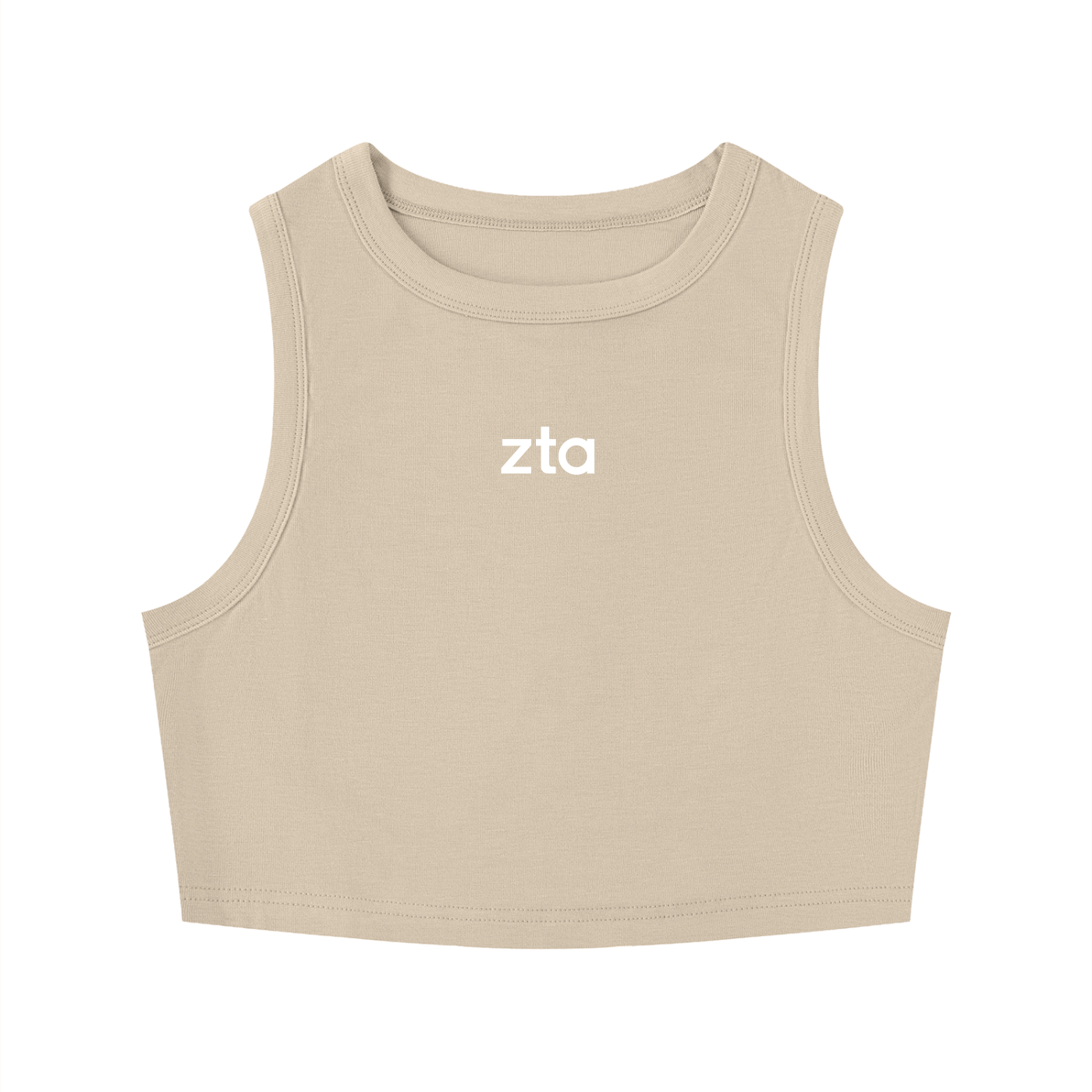 Zeta Tau Alpha Athletic Cropped Tank