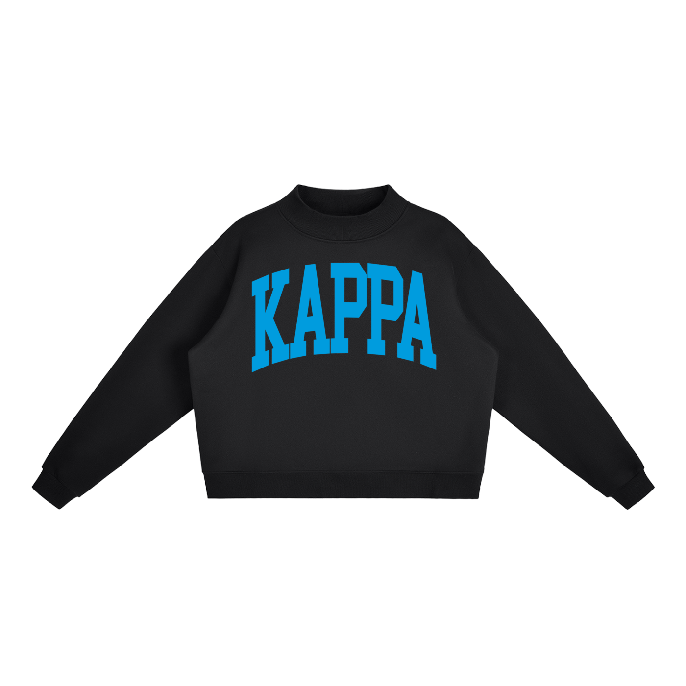 Kappa Kappa Gamma Big Mock Neck Sweatshirt - Ivy Society