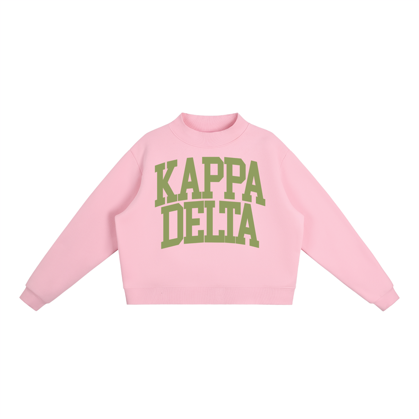 Kappa Delta Big Mock Neck Sweatshirt - Ivy Society