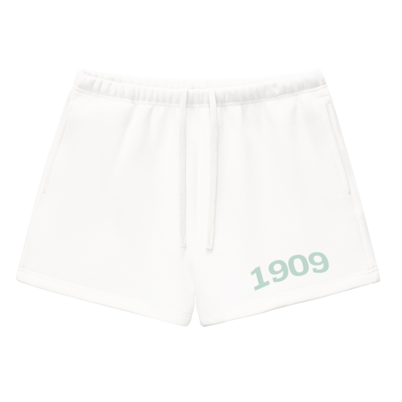 Green Alpha Epsilon Phi Fleece Drawstring Shorts