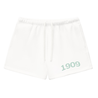 Green Alpha Epsilon Phi Fleece Drawstring Shorts