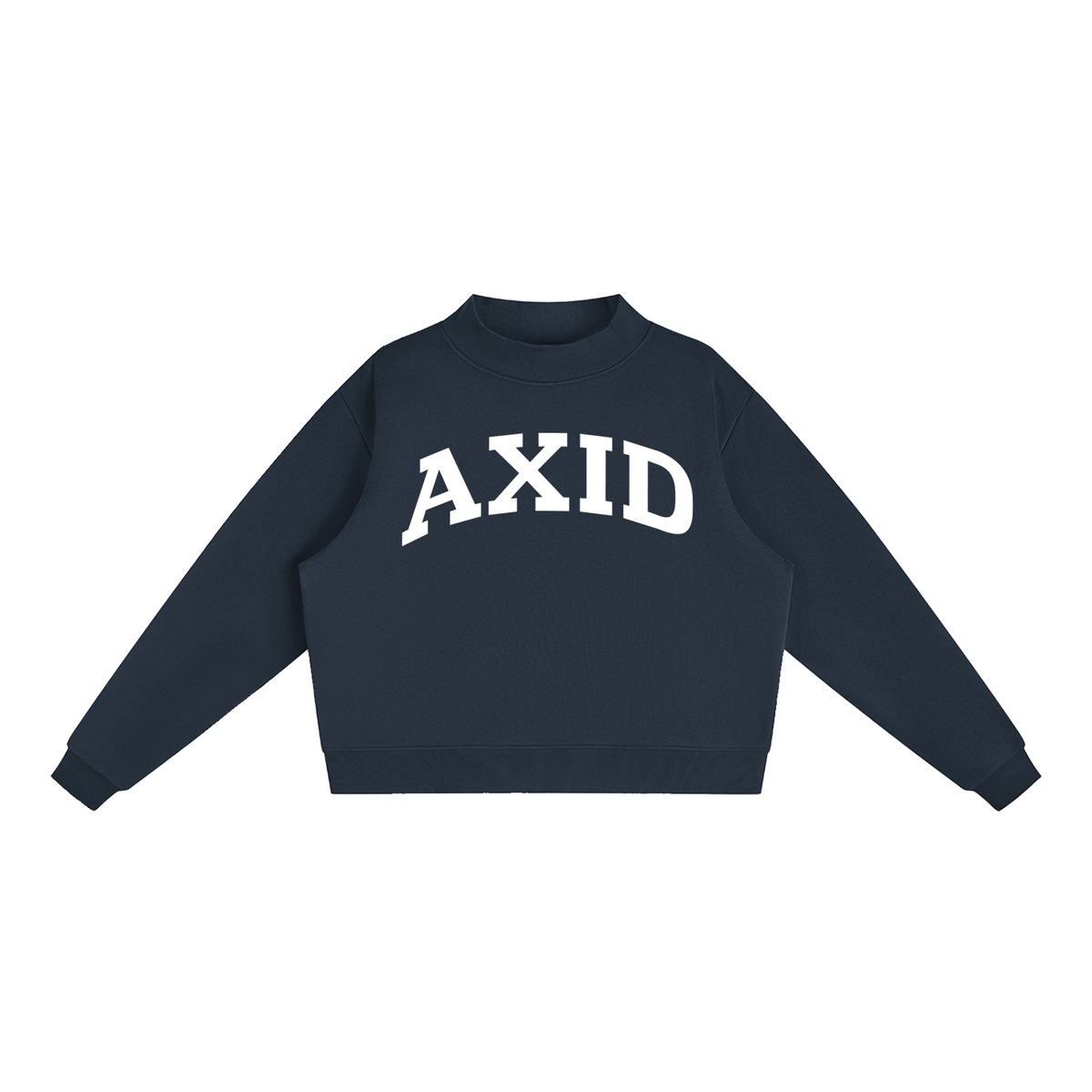Alpha Xi Delta Mock Neck Sweatshirt