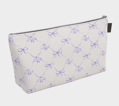 Sigma Kappa Personalized Bow Makeup Bag