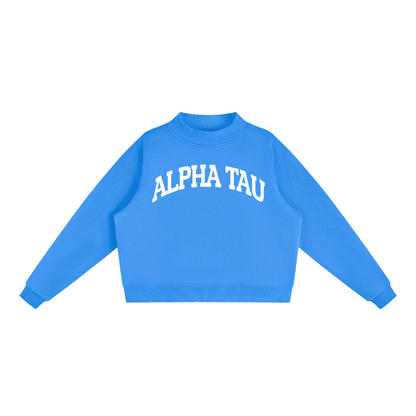 Alpha Sigma Tau Mockneck Sweatshirt