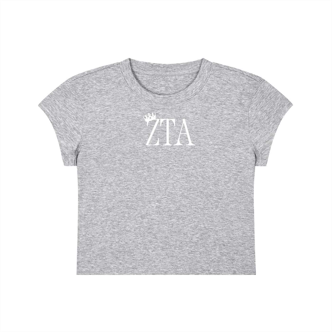 Zeta Tau Alpha Crown Baby Tee