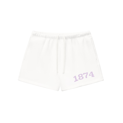 Purple Sigma Kappa Fleece Drawstring Shorts - Ivy Society