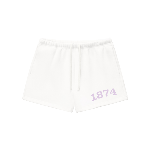 Purple Sigma Kappa Fleece Drawstring Shorts