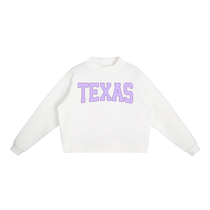 Miss Teen International "Texas" Mock Neck Sweatshirt - Ivy Society