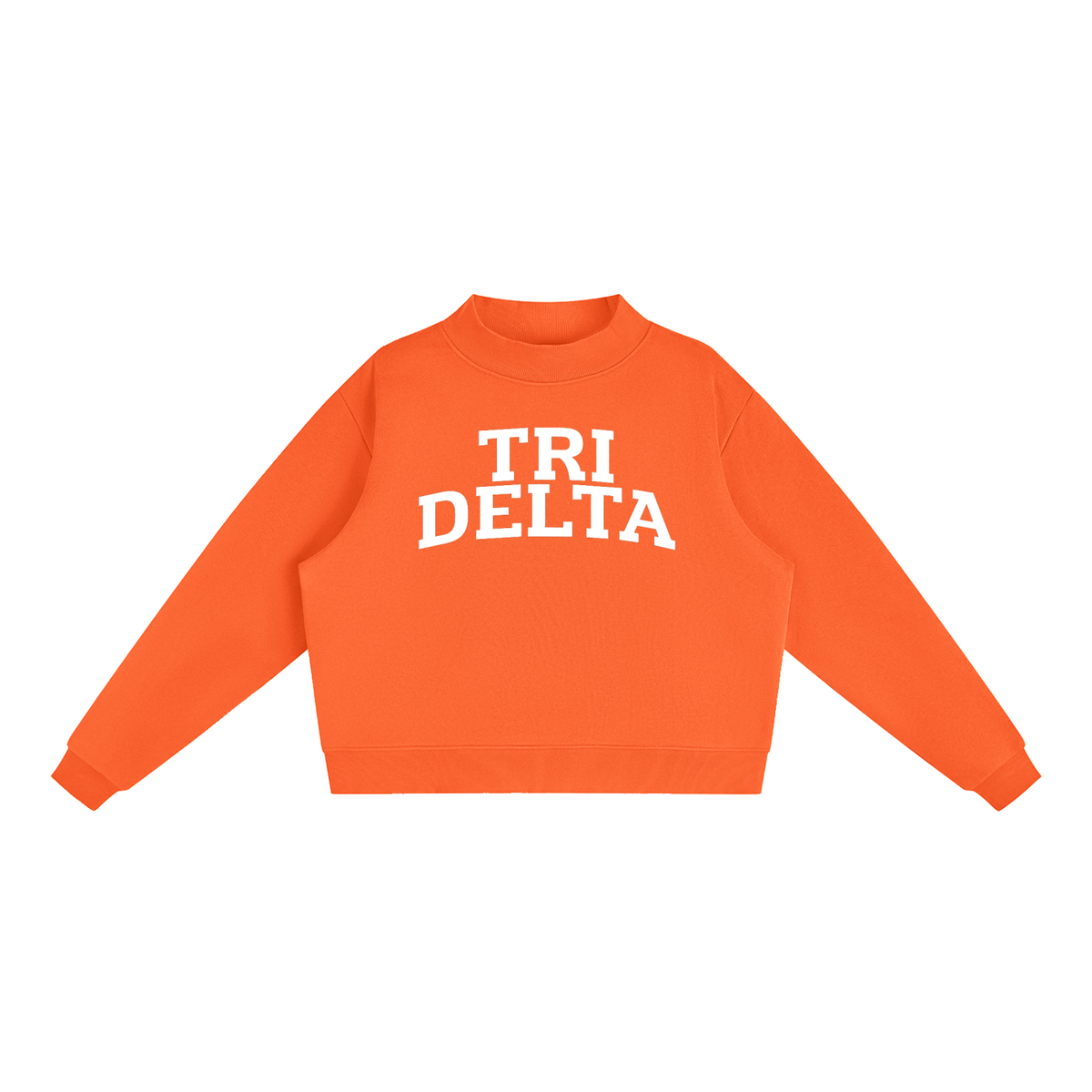 Tri Delta Mock Neck