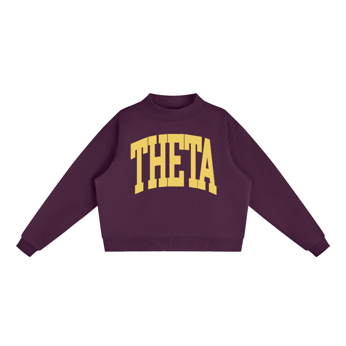 Kappa Alpha Theta Big Mock Neck Sweatshirt