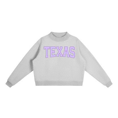 Miss Teen International "Texas" Mock Neck Sweatshirt - Ivy Society