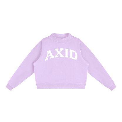 Alpha Xi Delta Mock Neck Sweatshirt