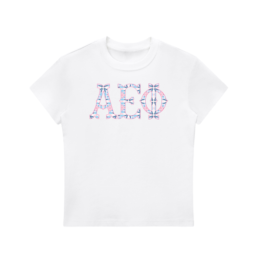 Alpha Epsilon Phi Pretty Tee - Ivy Society