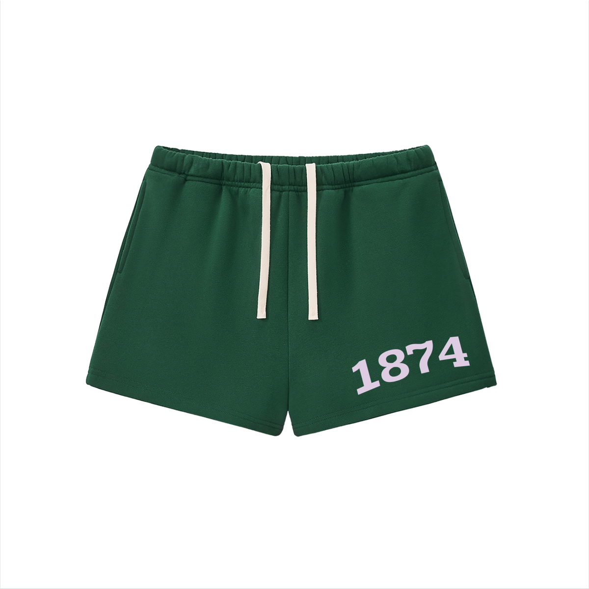 Sigma Kappa Purple Fleece Drawstring Shorts