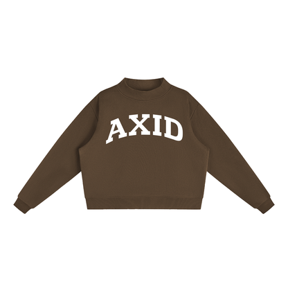 Alpha Xi Delta Mock Neck Sweatshirt