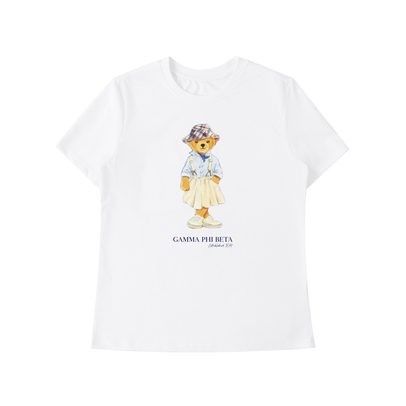 Gamma Phi Beta Bear T Shirt