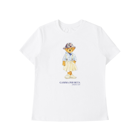 Gamma Phi Beta Bear T Shirt