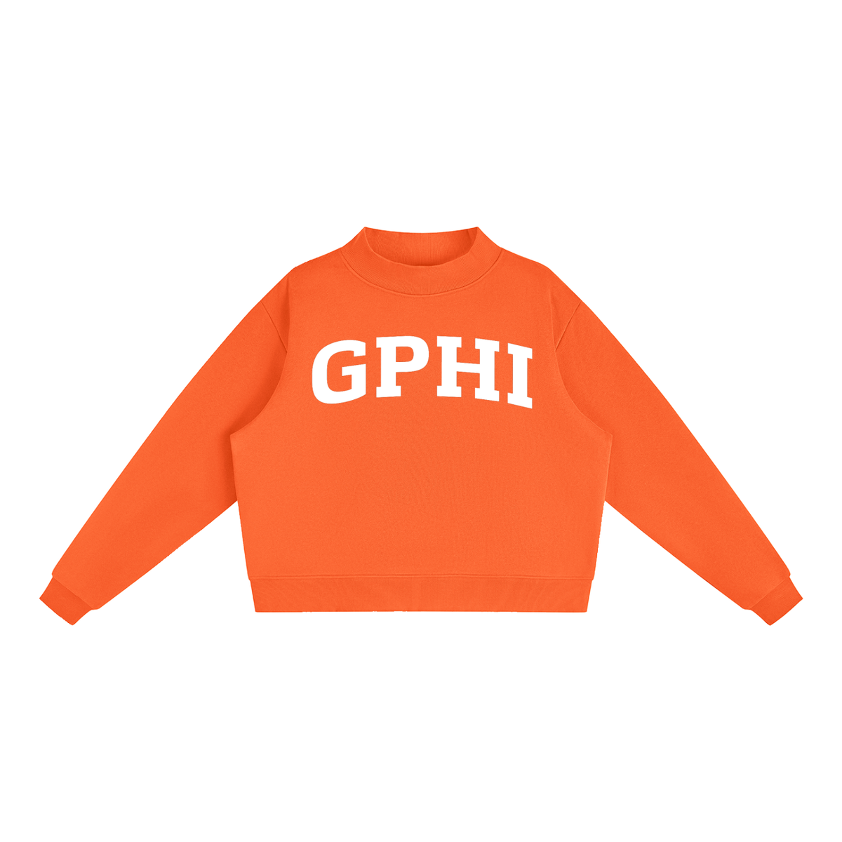 Gamma Phi Beta Mock Neck Sweatshirt