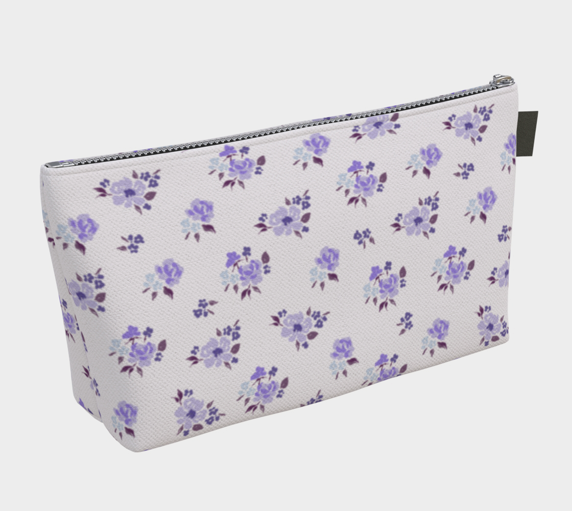 Sigma Kappa Floral Makeup Bag
