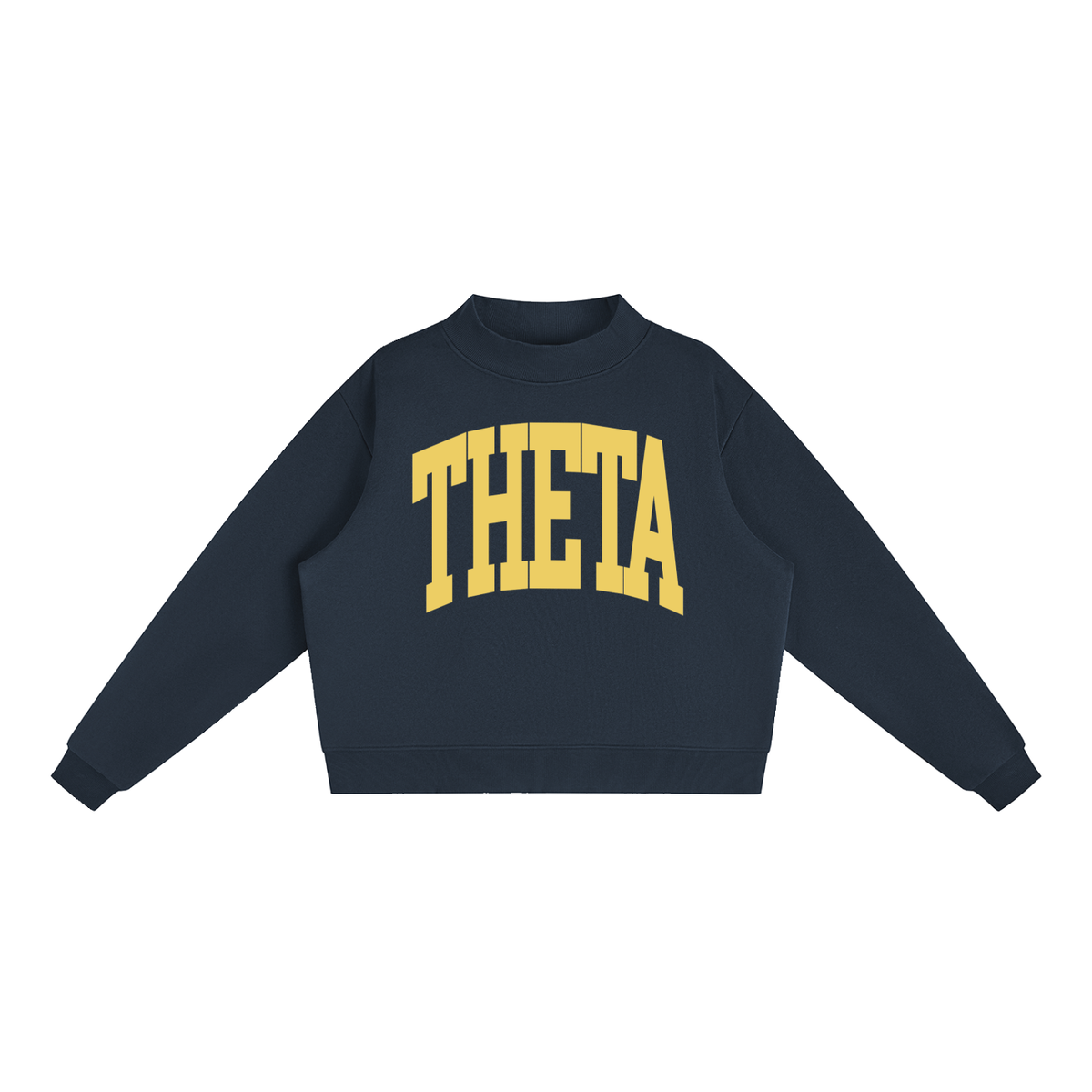 Kappa Alpha Theta Big Mock Neck Sweatshirt