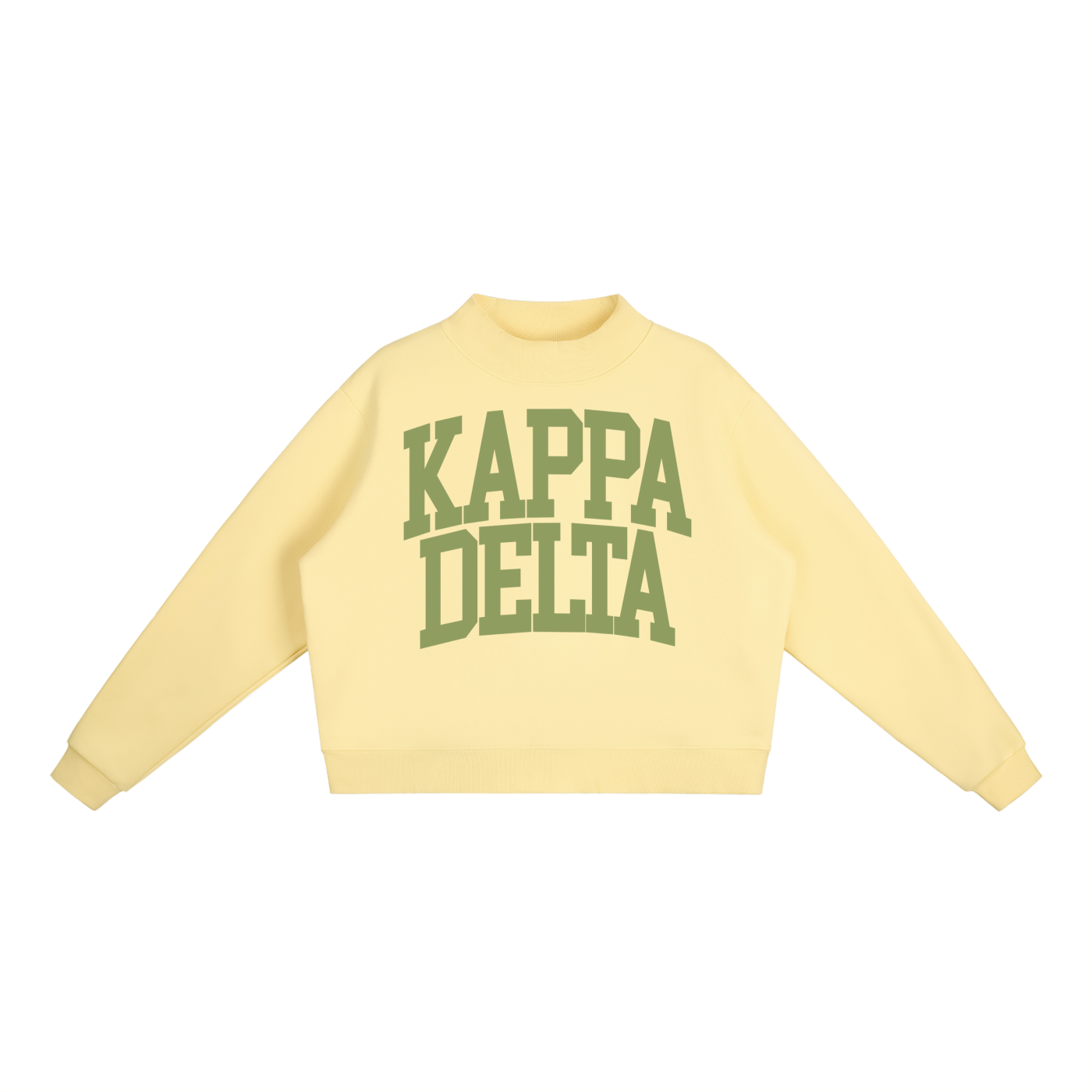 Kappa Delta Big Mock Neck Sweatshirt - Ivy Society