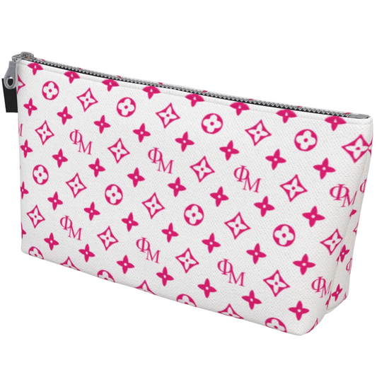 Phi Mu Design Makeup Bag
