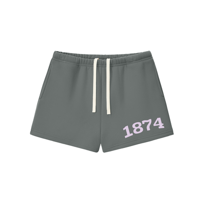 Sigma Kappa Purple Fleece Drawstring Shorts