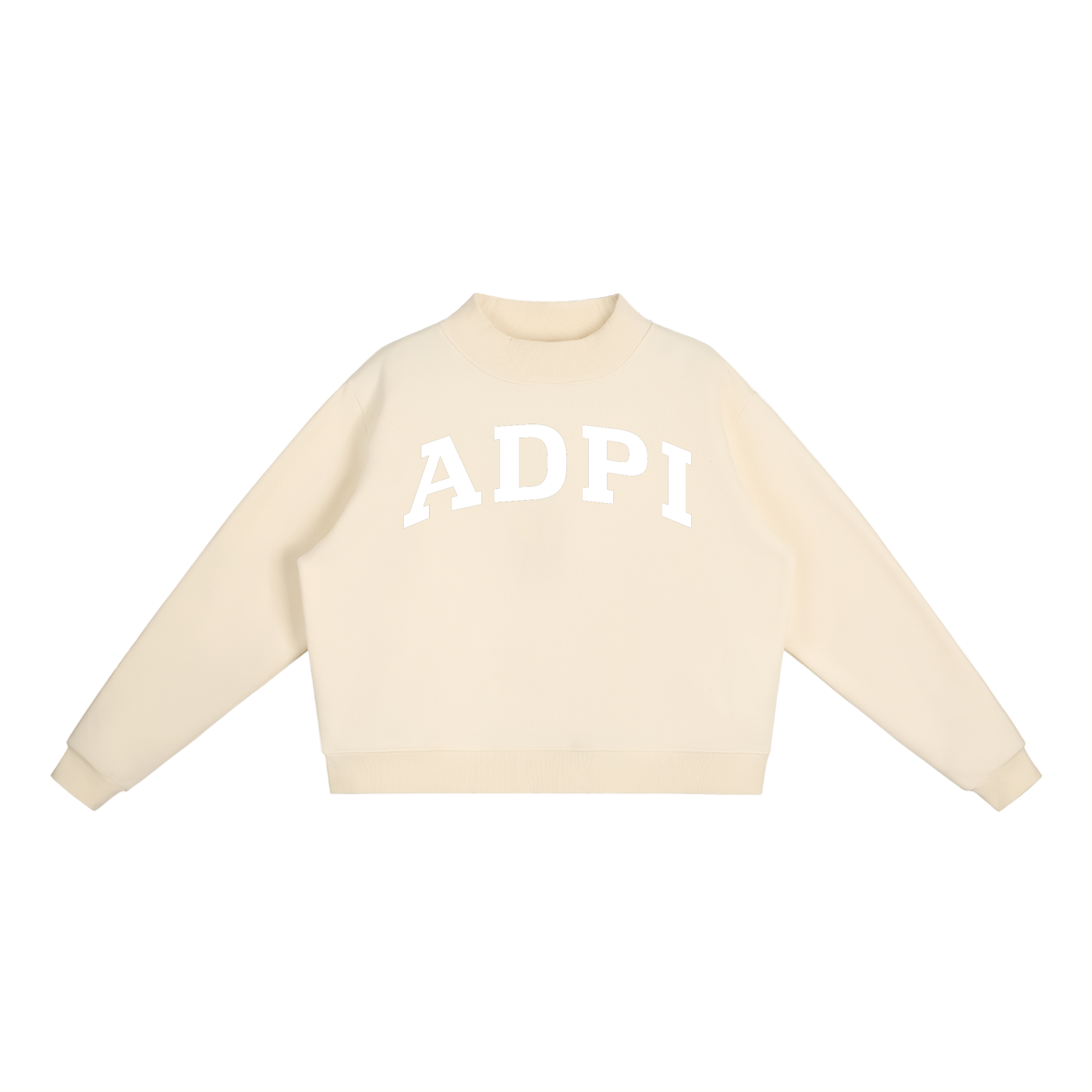 Alpha Delta Pi Mock Neck Sweatshirt - Ivy Society