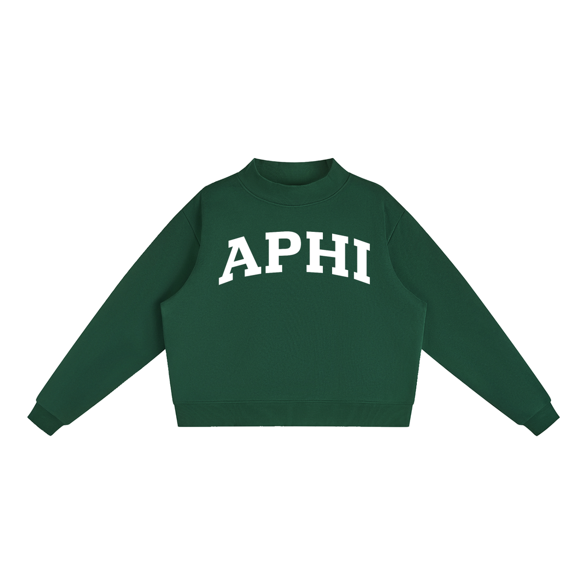 Alpha Phi Mock Neck Sweatshirt