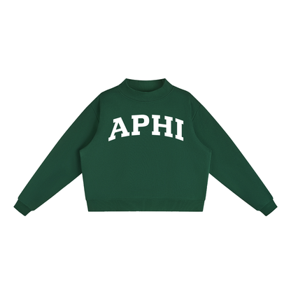 Alpha Phi Mock Neck Sweatshirt