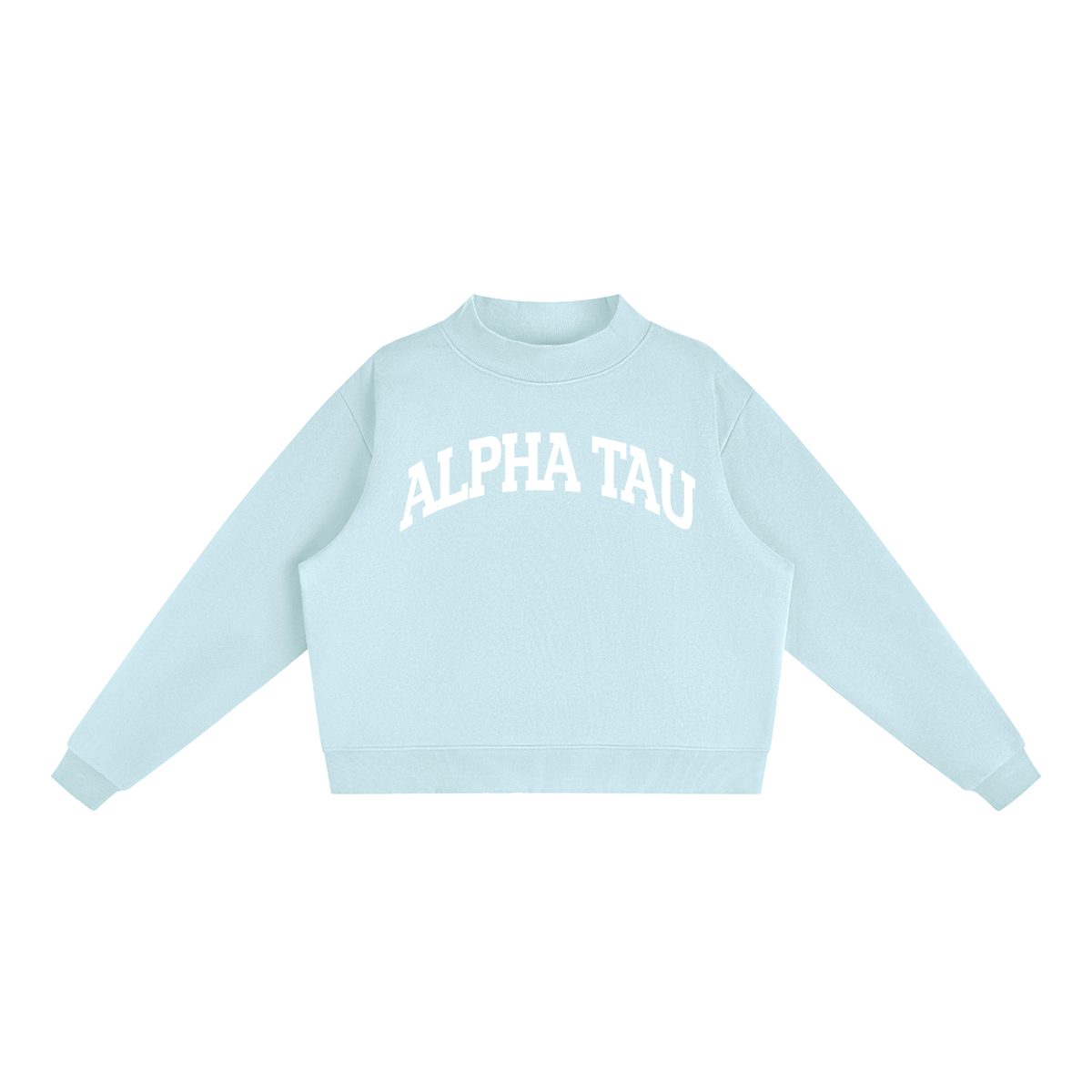 Alpha Sigma Tau Mockneck Sweatshirt