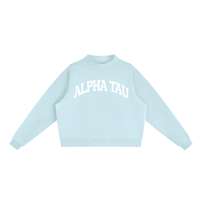 Alpha Sigma Tau Mockneck Sweatshirt