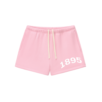 Chi Omega Fleece Drawstring Shorts - Ivy Society