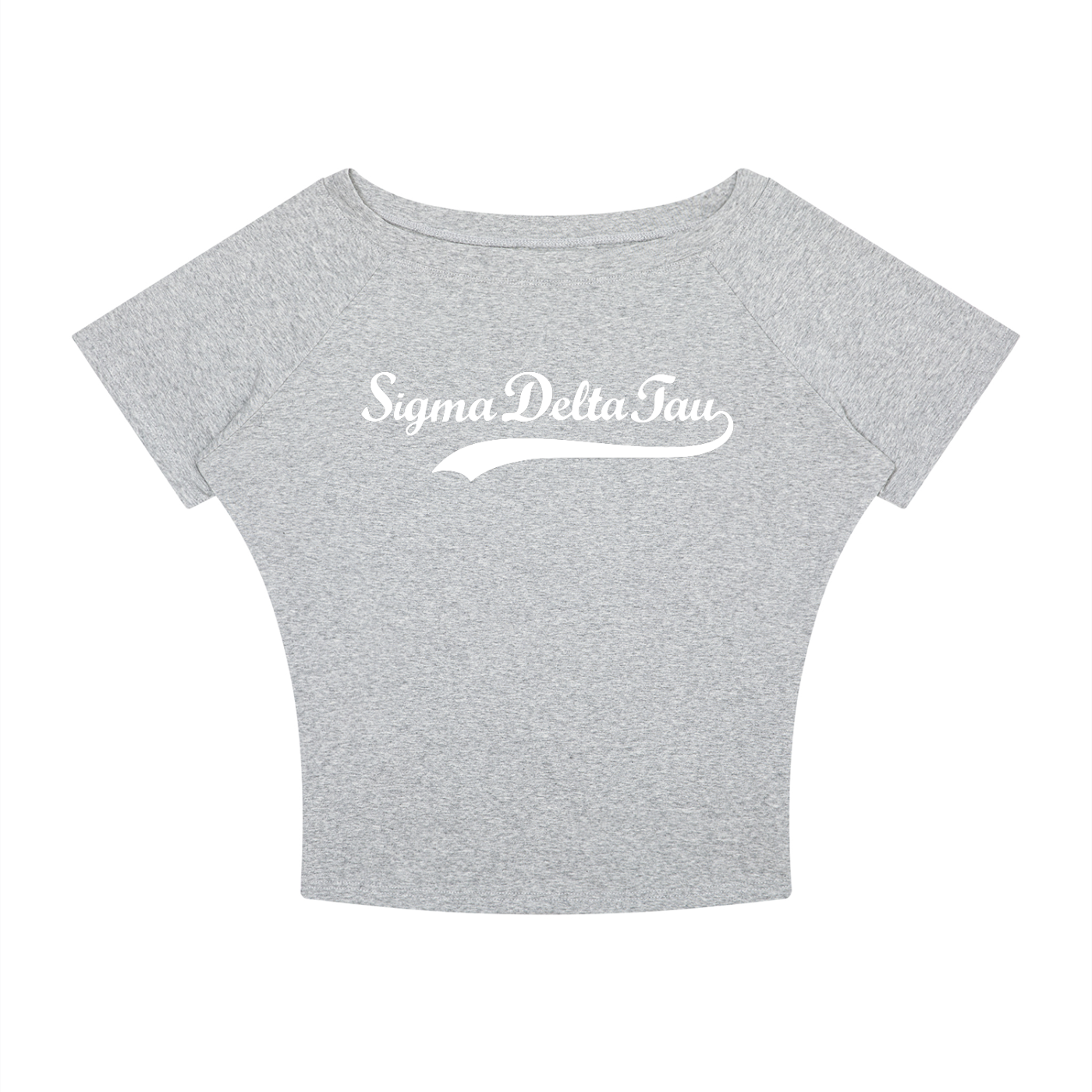 Sigma Delta Tau Off the Shoulder Tee