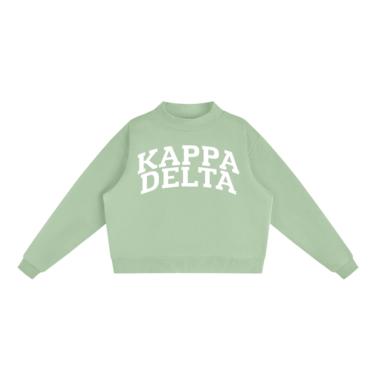 Kappa Delta Mock Neck Sweatshirt