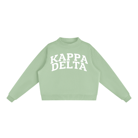 Kappa Delta Mock Neck Sweatshirt