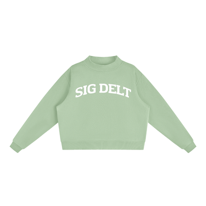 Sig Delt Mock Neck