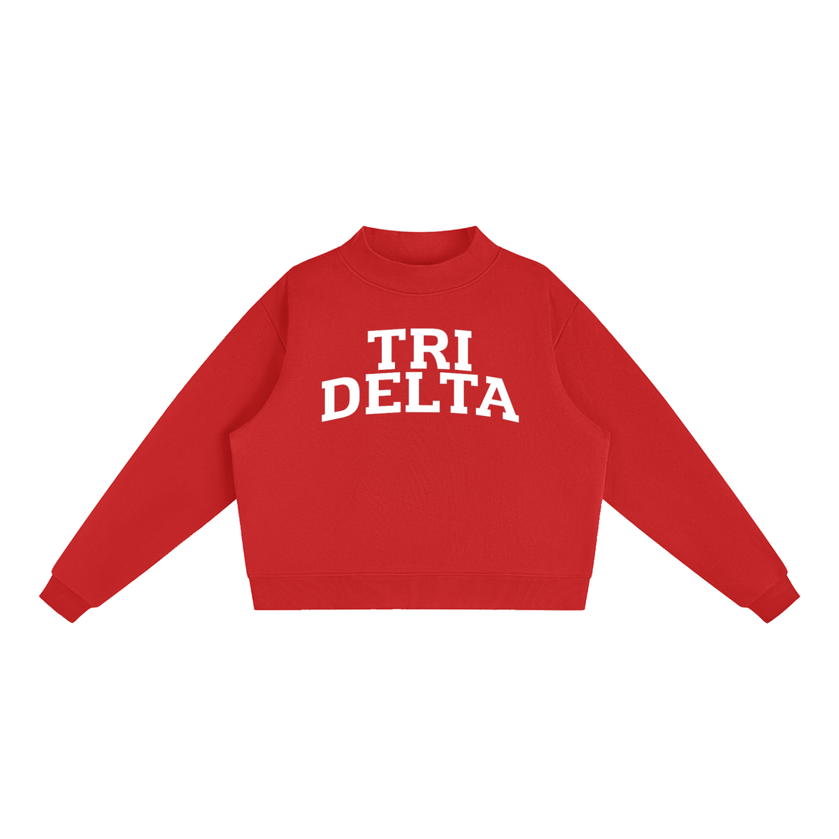Tri Delta Mock Neck