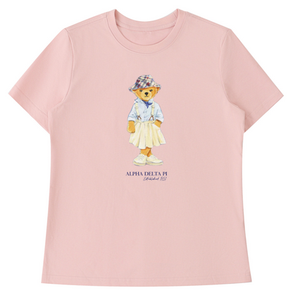 Alpha Delta Pi Bear T Shirt