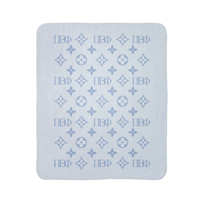 Pi Beta Phi Design Sherpa Blanket - Ivy Society