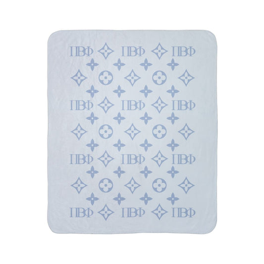 Pi Beta Phi Design Sherpa Blanket - Ivy Society