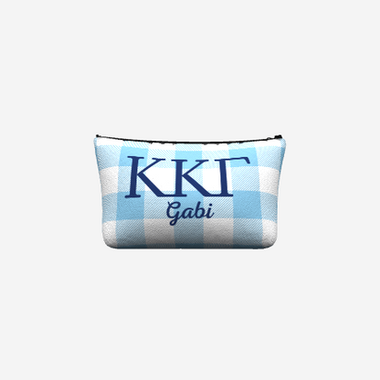 Accessory Pouch T-Bottom with Natural Zipper