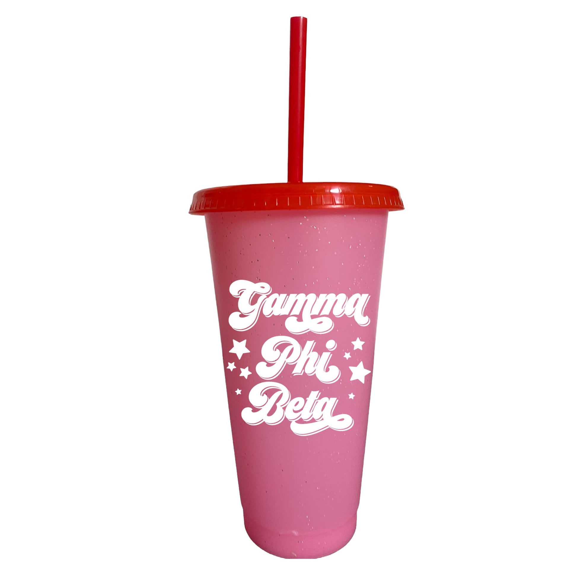 Gamma Phi Beta Pink Color Changing Cups 4 Pack - Ivy Society