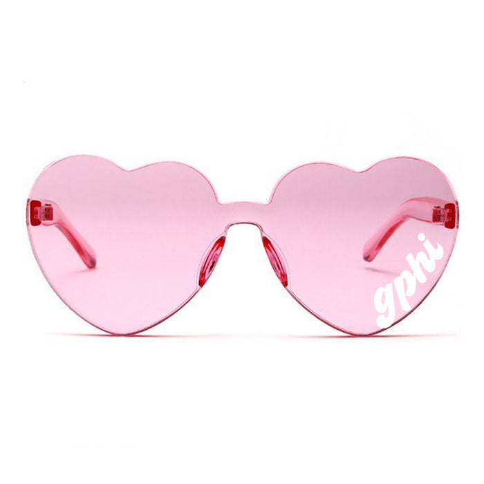 Gamma Phi Beta Heart Sunglasses - Ivy Society