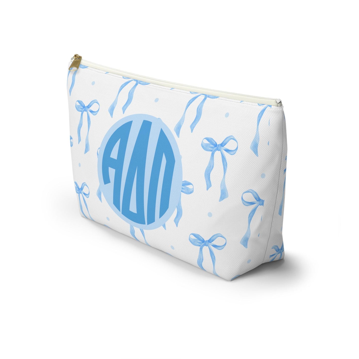Alpha Delta Pi Monogram Makeup Bag