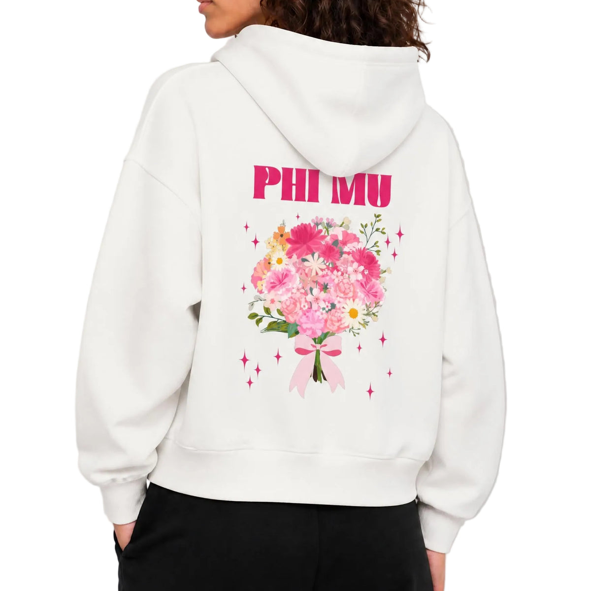 Phi Mu Bouquet Hoodie - Ivy Society