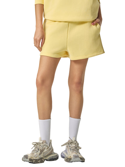 Alpha Phi Fleece Drawstring Shorts